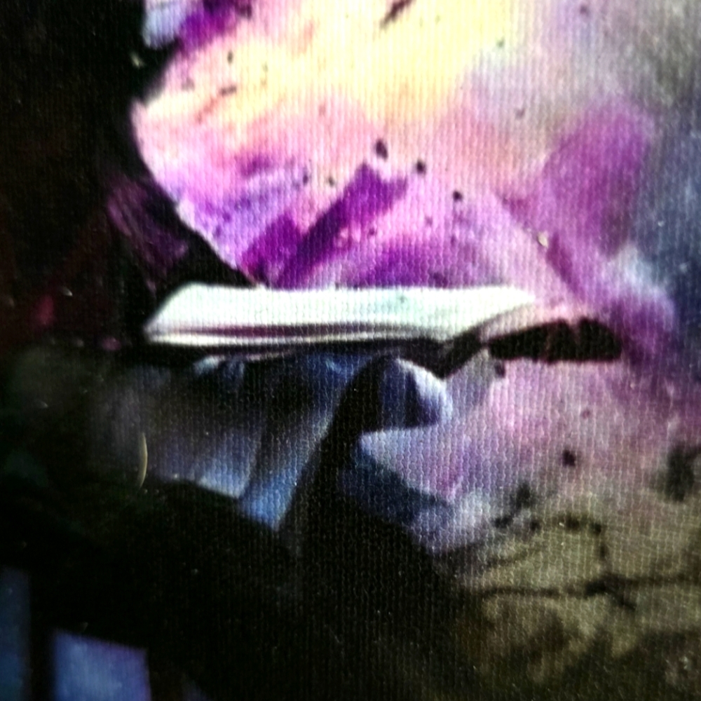 Cosmic knowledge Hand-painted 11x14 - Picture 7 of 8